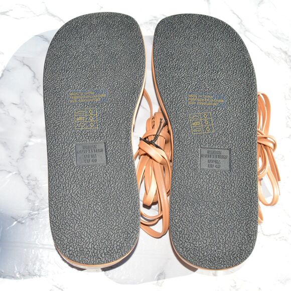 Urban Outfitters Platform Thong Wrap Sandals Size 9M - Picture 9 of 10